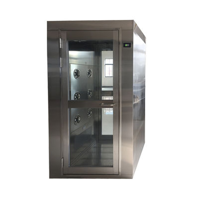One Person Infrared Sensor AC380V Clean Room Air Showers LED light